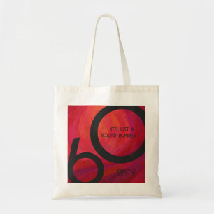 Bolso De Tela Cumpleaños de la Década Roja 60