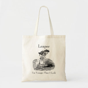 Bolso De Tela Cumpleaños de Leaper Year Leaper