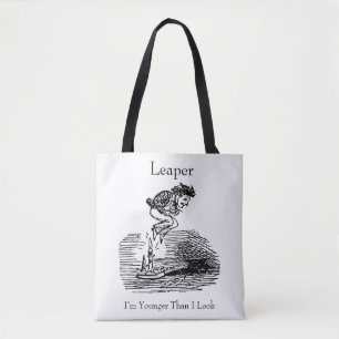 Bolso De Tela Cumpleaños de Leaper Year Leaper