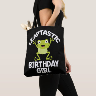 Bolso De Tela Cumpleaños de niña en año bisiesto chiste divertid