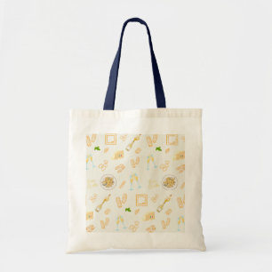 Bolso De Tela Cumpleaños de Prosecco y Pasta