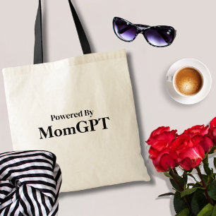 Bolso De Tela Cumpleaños Divertido de Mamá - Potenciado por MomG