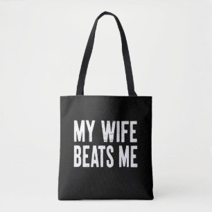 Bolso De Tela Cumpleaños Divertido del Marido Sarcástico Mi Espo