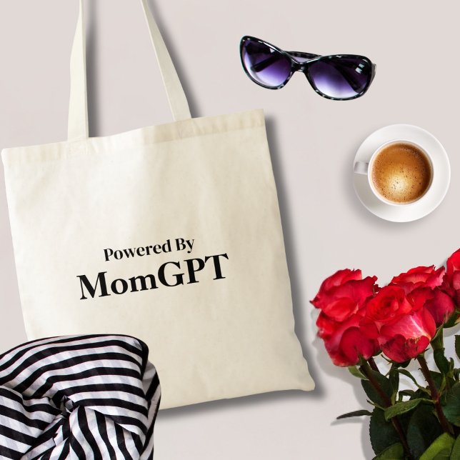 Bolso De Tela Cumpleaños Gracioso De Mamá - Impulsado Por MomGPT (Subido por el creador)