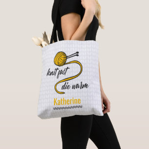 Bolso De Tela Cuñito amarillo ámbar rápido, muere caliente
