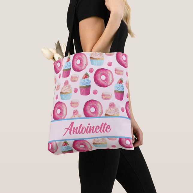 Bolso De Tela Cupcake (Detalle)