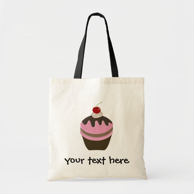 Bolso De Tela Cupcakes Cupcakes (Frente)