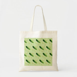Bolso De Tela Cupepinos, cucharas, verduras verdes