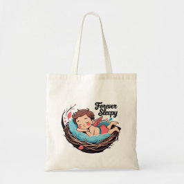 Bolso De Tela Cupid: Forever Sleepy