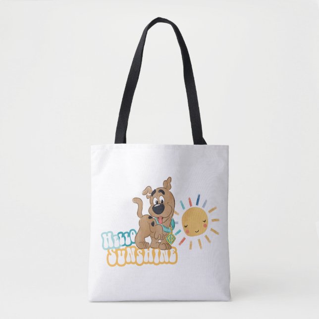 Bolso De Tela Cuppy Scooby-Doo "Hola Sunshine" (Anverso)
