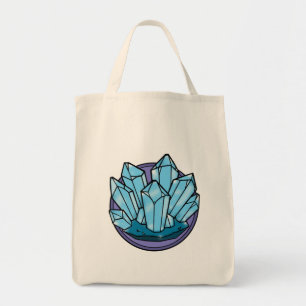 Bolso De Tela Cura cristalina - tote