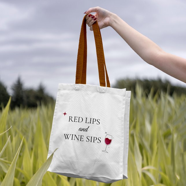 Bolso De Tela Cura negrita Vino Rojo Feminista (Subido por el creador)