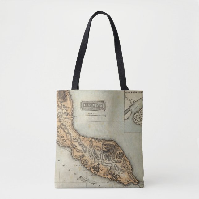 Bolso De Tela Curaçao (Anverso)
