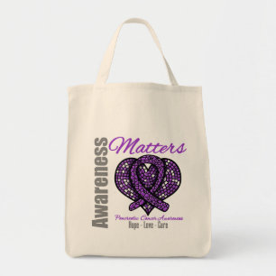 Bolso De Tela Curación del amor de la esperanza - cáncer