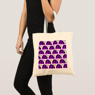 Bolso De Tela Curia morada