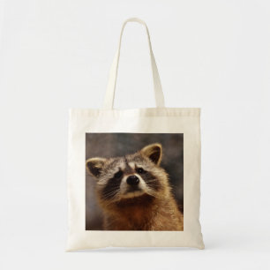 Bolso De Tela Curioso mapache