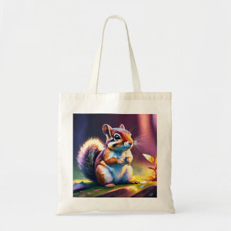 Bolso De Tela Curioso Parque De La Ardilla Aventura Tote Bag