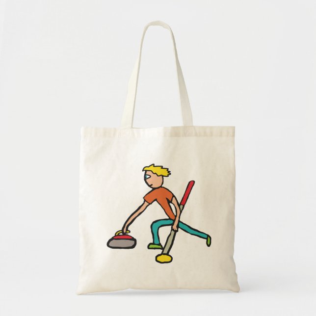 Bolso De Tela Curling (Frente)