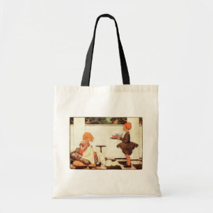 Bolso De Tela Curly Localiza la rima de la guardería