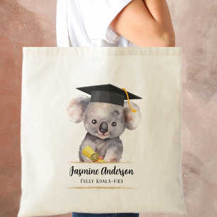 Bolso De Tela Curte Graduation Koala personalizado