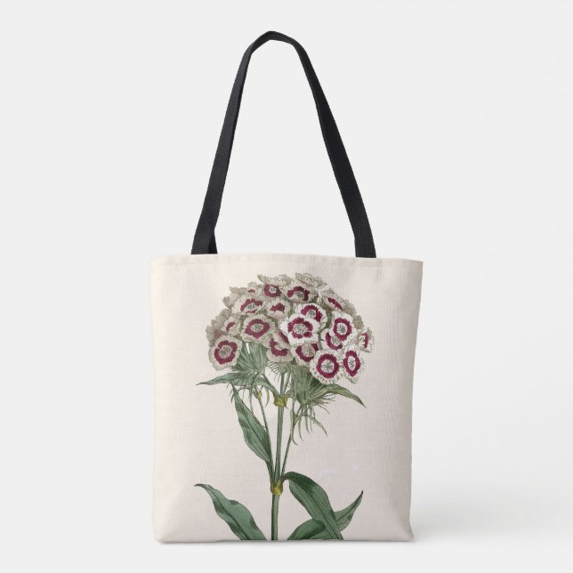 Bolso De Tela Curtis botánico (Reverso)