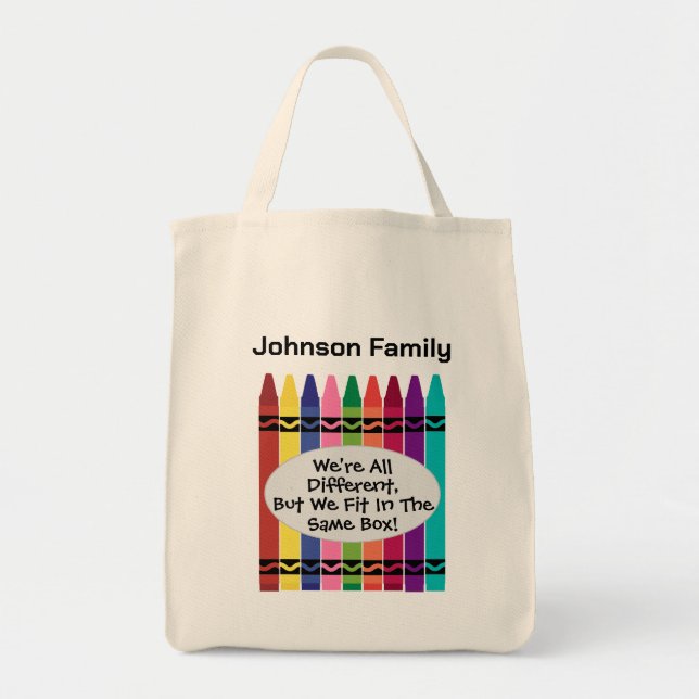 Bolso De Tela Custom Family Reunion Reusable Tote Bag  (Frente)