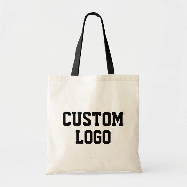 Bolso De Tela Custom Logo (Frente)