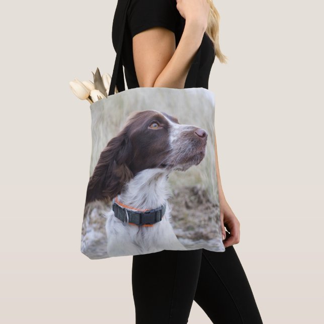 Bolso De Tela Custom Pet Photo 2 Sided  (Detalle)