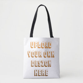 Bolso De Tela Custom Upload Design Product