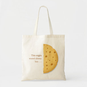 Bolso De Tela Customizable Cheesy Message Romantic Humor