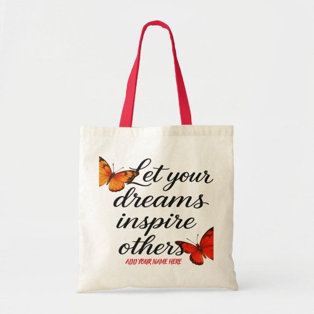 Bolso De Tela Customized Tote Bag – Personalized Gift for Her  (Frente)