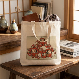 Bolso De Tela CUSTOMJapanese Tale of Genji Heian Cat Art - Ukiyo