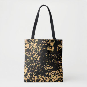 Bolso De Tela Cuta de textura de mármol