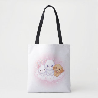 Bolso De Tela Cute animals