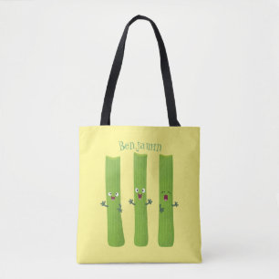 Bolso De Tela Cute apio palitos trio verduras personalizados