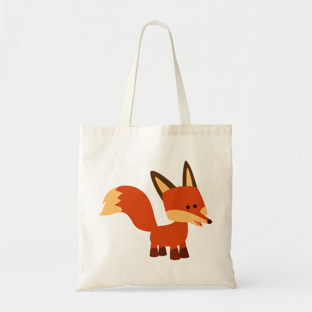 Bolso De Tela Cute Astute Personalizado Fox Bag (Frente)
