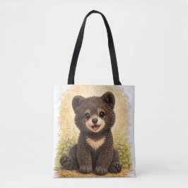 Bolso De Tela Cute Baby Bear Tote Bag Kawaii Animal