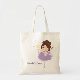 Bolso De Tela Cute Ballerina Halloween Treat | Nombre
