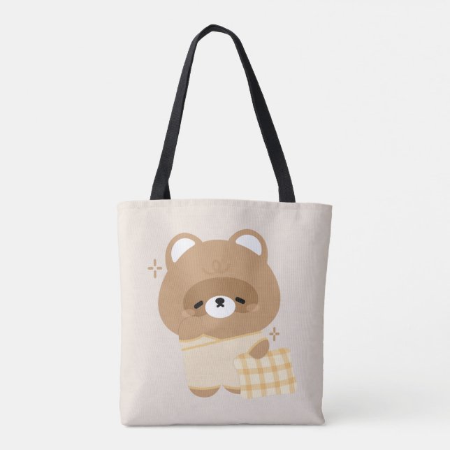 Bolso De Tela Cute Beaver (Reverso)
