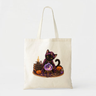 Bolso De Tela Cute Bombay Cat Fortune Teller Halloween