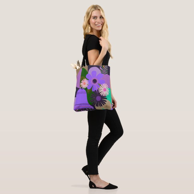Bolso De Tela Cute Botanical Bag (Puesto)