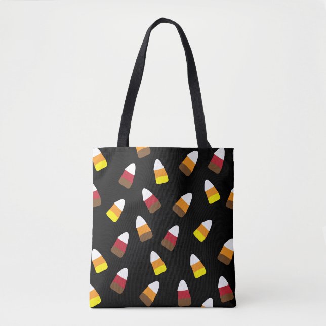 Bolso De Tela Cute Candy Pattern Halloween Candy (Anverso)
