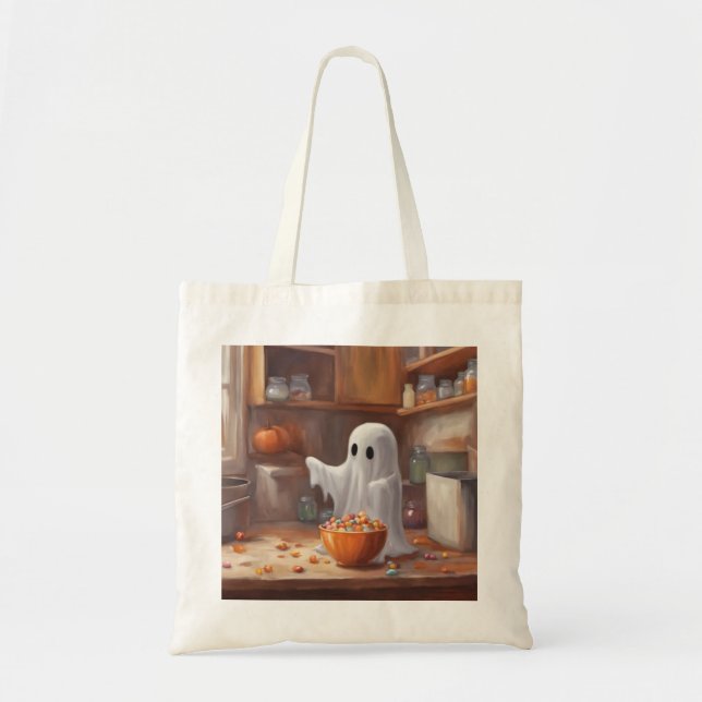Bolso De Tela Cute Candy Thief (Frente)