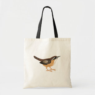 Bolso De Tela Cute Carolina Wren
