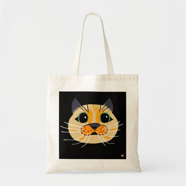 Bolso De Tela Cute Cat Tote Bag (Frente)