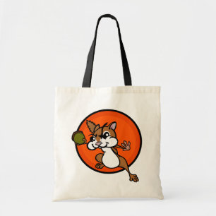 BOLSO DE TELA CUTE CHIPMUNK BUDGET TOTE BAG