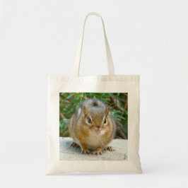 Bolso De Tela Cute Chipmunk Tiene La Vista En Ti