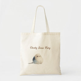 Bolso De Tela Cute Chonky Snow Fairy Shima Enaga Bird