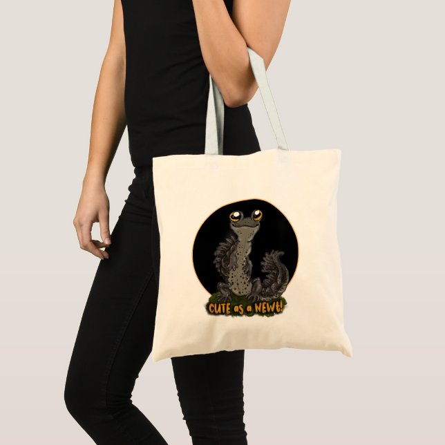 Bolso De Tela ¡Cute como un Newt! (Anverso (producto))