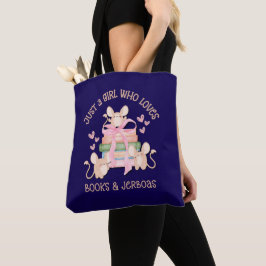 Bolso De Tela Cute Coquette, un CHICA que ama el azul de JERBOAS